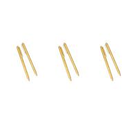 Uikdjgu 6 Tiges de RadiesthéSie, Tiges de Divination RéTractables, Tiges de Stylo Portable en Forme de L, pour Outils de Chasse Aux FantôMes, Eau de Divination, Etc.