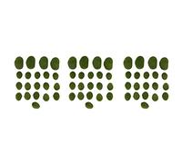 Uikdjgu 60 Pièces 2 Tailles Rochers De Mousse Artificielle Mousse Vert Faux Décoratives Pierres Couvertes