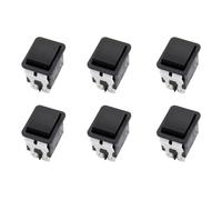 Uikdjgu 6X Interrupteur à Bascule, HY12-9-3 6 Broches Interrupteur à Bascule Électrique Industriel 125 V/250 V Bouton-Poussoir