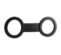 Uikdjgu 8 PièCes PlongéE sous-Marine PlongéE PlongéE sous-Marine Silicone Plongeur Masque Sangle Gardien Titulaire Clips de Retenue Attache Vitesse PièCe de Rechange Accessoires Noir