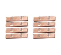 Uikdjgu 8 PièCes Radiateur de Dissipateur Thermique RAM en Cuivre Pur pour Refroidisseur MéMoire RAM Dissipateur de Chaleur Refroidissement Radiateur de MéMoire de Bureau DDR2 DDR3 DDR4