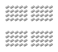 Uikdjgu 80 Pièces 24mmx11mmx10mm Console Mélangeur Curseur Fader Boutons Remplacement pour Potentiomètre Bouton Gris Marque Noire