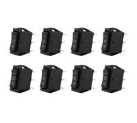 Uikdjgu 8X Composant Logiciel Enfichable de AC15A/250V 20 A/125 V 3 Pin SPDT ON-OFF-ON 3 Position Interrupteur A Bascule