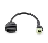 Uikdjgu à 4 Broches Câble Adaptateur de Diagnostic Pièces de Détection de Défaut de Moto Convient pour Motos