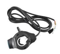 Uikdjgu Accélérateur de Pouce pour Vélo Électrique avec Écran LCD, Poignées de Guidon de Contrôle de Vitesse, Accessoires de Vélo Électrique