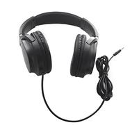 Uikdjgu Amplificateur de Guitare Mélangeur Audio sur Casque D'Oreille Casque Stéréo Filaire Pliable Rétractable