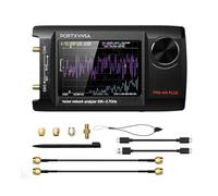 Uikdjgu Analyseur D'Antenne Du Réseau de Vecteur Portable Analyseur D'Antenne Du Réseau de Vecteur Portable 4 "IPS LCD Afficher 50KHz Générateur de Signaux 2,7 GHz -H4 plus