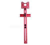 Uikdjgu Base de Support de Rainure de Fraisage pour Guide de Bord de Coupe, Cercle de Positionnement, Outil de Planche à Découper, Cercle de Routeur, Gabarit en Pouces et Cm, A