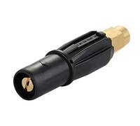 Uikdjgu Buse Auto-AmorçAnte en Laiton en Forme D'éVentail de Mousse de Neige pour GéNéRateur de Nettoyeur Accessoire de Nettoyage de Voiture G1/4