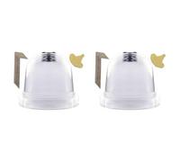 Uikdjgu Cloche pour Plantes de Jardin, Cloche en Plastique pour Plantes 12 PièCes, Cloches de Propagation, Couvercle de Cloche en DôMe Transparent pour Plantes pour le RéChauffement