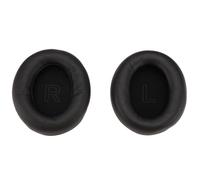 Uikdjgu Coussinets d'oreille de Remplacement pour éCouteurs en Cuir ProtéIné Life Q30/Q35 (Noir)