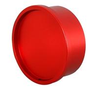 Uikdjgu Couvercle de Protection Contre la Poussière pour Lentille de Télescope Entièrement en Métal 2 Pouces pour Accessoires de Pièces D'Astrophotographie Rouge