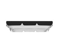 Uikdjgu Couverture de Balançoire D'Extérieur, Housse de Chaise, Auvent de Soleil, Balançoire de Parc, Abri de Pluie, Housse de Meuble Étanche Noire