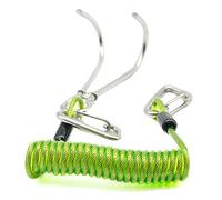 Uikdjgu Crochet de Rafting à Double Tête de Plongée en Acier Inoxydable Crochet de Récif en Acier Inoxydable Accessoire de Sécurité de Plongée Vert