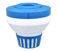 Uikdjgu Distributeur de Chlore Flottant, Diffuseur de Chlore/pour Piscine et Spa, Chlorinateur Flottant Grande Capacité de 18 cm et Support pour