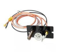 Uikdjgu Ensemble Pilote de Foyer au Propane et au Gaz Naturel Comprenant un Tube Pilote, un Thermocouple et un Fil D'Allumage UtiliséS pour les Foyers