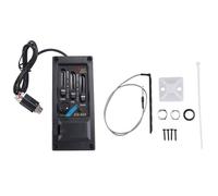 Uikdjgu EQ-505 Selle Guitare Pickup 3 Bandes EQ Equalizer Gauche Acoustique Guitare Acoustique PréAmpli SystèMe Equalizer Piezo