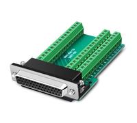 Uikdjgu Industrial 3 Lignes D-SUB 44pin P Plug HDB44 Connecteur sans Soudure Connector Terminal Board Adapter Breakout