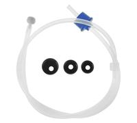 Uikdjgu Kit de Tube D'Extension pour Distributeur de Savon pour éVier 45 Pouces avec Clapet Anti-Retour, Pas Besoin de Remplir à Nouveau La Petite Bouteille