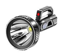 Uikdjgu Lampe de Poche Portable à Forte LumièRe Rechargeable par USB Abs Lampe Portative Multifonctionnelle pour Projecteur Domestique à LED