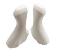 Uikdjgu Manivelle Antidérapante pour Vélo de Route pour -4700, -58000, -6800 Blanc