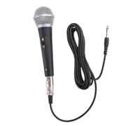Uikdjgu Microphone Karaoké Microphone Dynamique Filaire Professionnel Portable Microphone Vocal Clair pour Les Performances de Musique Vocale Karaoké
