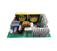 Uikdjgu Module de Pilote de Machine de Nettoyage à Ultrasons 220 V Carte de Pilote D'Alimentation Transducteur de Vibrations 120 W Carte de Ligne A