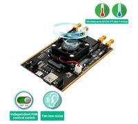 Uikdjgu Module M.2 NGFF 4G/5G vers USB 3.0 Adaptateur M2 Carte WiFi Convertisseur Riser Board avec Antenne Refroidisseur Ventilateur Emplacement pour Carte SIM Facile à Utiliser