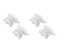 Uikdjgu Moules en RéSine en Forme de Grenouilles 4PCS, Moules en Silicone pour Animaux Moules en RéSine Mignons 3D pour Le Moulage D'ÉPoxy
