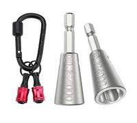 Uikdjgu Outil de Torsion de Fil pour Perceuse avec Porte-Embout Portable Porte-Clés - Kit de Torsion de Fil de 1/4 Pouce pour Perceuses à Percussion Électriques