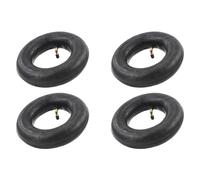 Uikdjgu Pack de 4 Chambres à Air avec Valve TR87 pour Brouette, Diable, Chariot à Bras 3.00-4, 10X3, 260X85 Noir