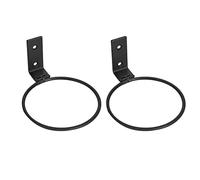 Uikdjgu Paquet de 2 Supports de Ballon Pliables FixéS au Mur, Support D'Affichage de Ballon de Sport pour Basket-Ball -Ball Rugby Football Football