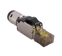 Uikdjgu Paquet de 6 Connecteurs RJ45 Cat 8 BlindéS sans Outil, Prise de Terminaison de Champ Cat8, Connecteur Cat8, Prise Cat8