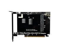Uikdjgu PCIE 4.0 X16 à Gen-Z 4C + SFF-TA-1002 la Carte D'Adaptateur Prend en Charge la Carte D'Extension OCP NIC 3.0 Châssis Externe PCIE X16