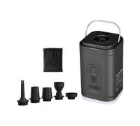 Uikdjgu Pompe à Air Électrique Portable sans Fil, Compresseur d'air, Gonfleur/Dégonfleur pour Coussins Gonflables, Bateau, Bouée de Natation