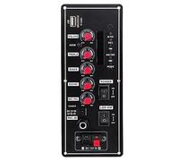 Uikdjgu Prise en Charge de la Carte D'Amplificateur Bluetooth Bluetooth AUX U-Disk Haut-Parleur 5-8 Pouces DIY Home Cinéma