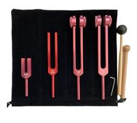 Uikdjgu Resonance Tuning Fork Set Aluminium Forks For Healing For Healing Therapeutic Diapason Musical