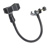 Uikdjgu Support de Microphone Flexible à Col de Cygne avec Pince de Bureau pour Studio de Diffusion Radio, éQuipement de Diffusion en Direct