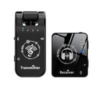 Uikdjgu Système de Transmission de Moniteur D'Écouteurs sans Fil 2,4 GHz, Émetteur et Récepteur de Casque Audio de Scène