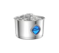 UIKGVX Distributeur d'eau automatique pour chats 2,8 L Plan antirouille offrant une nouvelle tempête de glace silencieuse