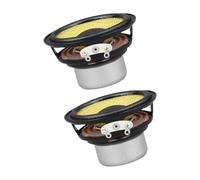 UIKGVX Haut-parleurs 52 mm Gamme complète 4 Ω 15 W Grande puissance Double systèmes avec 20 cœurs bobines vocales pour utilisation home cinéma sans choc