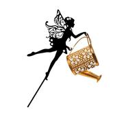 uikios Arrosoir à LED multicolore à énergie solaire pour décoration d'allée de jardin, construction en résine robuste, poids de 480 g, lampes solaires d'extérieur imperméables