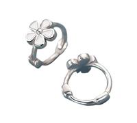 uikios Boucles d'oreilles marguerites japonaises en alliage pour femme - Bijoux pour tenues quotidiennes et occasions spéciales, 2*2*2cm, Métal