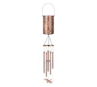 uikios Carillon éolien artistique et élégant en métal à éclairage solaire en forme de papillon parfait pour jardin, pelouse, porche et cour, décoration de jardin à suspendre à l'énergie solaire