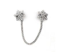 uikios Collier vintage pour pull châle avec chaîne, cardigan, fermoir à la mode, pour femme, pour les réunions d'affaires, les bijoux, 2.8*2.8cm, Alliage