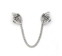 uikios Collier vintage pour pull châle avec chaîne, cardigan, fermoir à la mode, pour femme, pour les réunions d'affaires, les bijoux, 2.6*2.3cm, Alliage