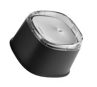 uikios Fontaine à eau automatique pour animaux domestiques avec circulation pour petits chiens, plusieurs animaux, bol à boire compact pour extérieur