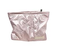 uikios Jolie trousse de maquillage tendance pour filles et femmes, grande capacité, trousse de toilette étanche, organiseurs de maquillage, Paquet de nœuds, as pics show