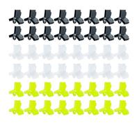 uikios Lot de 150 étuis de protection pour hameçons triples et capots - 5 tailles différentes