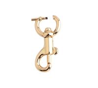 uikios Mousquetons amovibles avec fermoir pivotant à vis pour sac de pub - Matériel de rechange pour sac à main, porte-clés, sangle de sac, Argent liquide direct, B